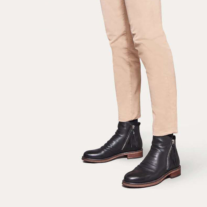Boots for Herrer - Moderne Design med Sklisikker Såle