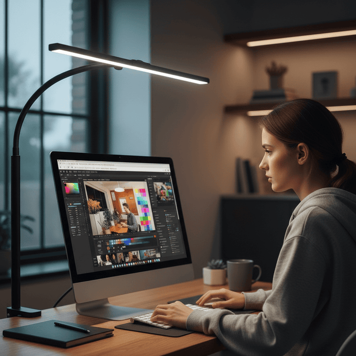 Fleksibel Bordlampe med Svanehals | Optimal Belysning