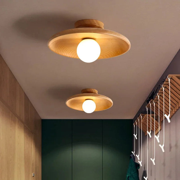 Moderne Kuleformet Taklampe for Varm Belysning