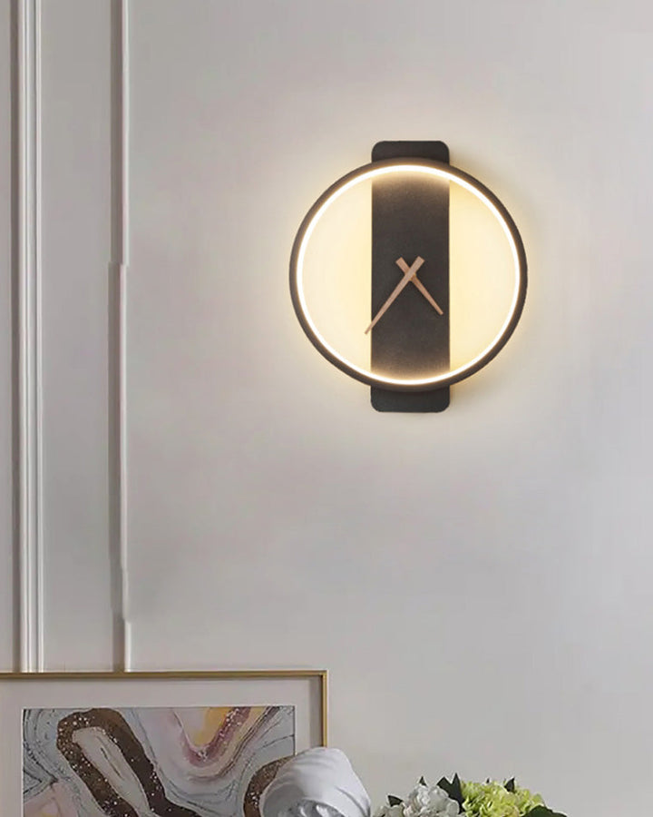Moderne LED Veggklokke – Tidløs Eleganse for Ditt Hjem