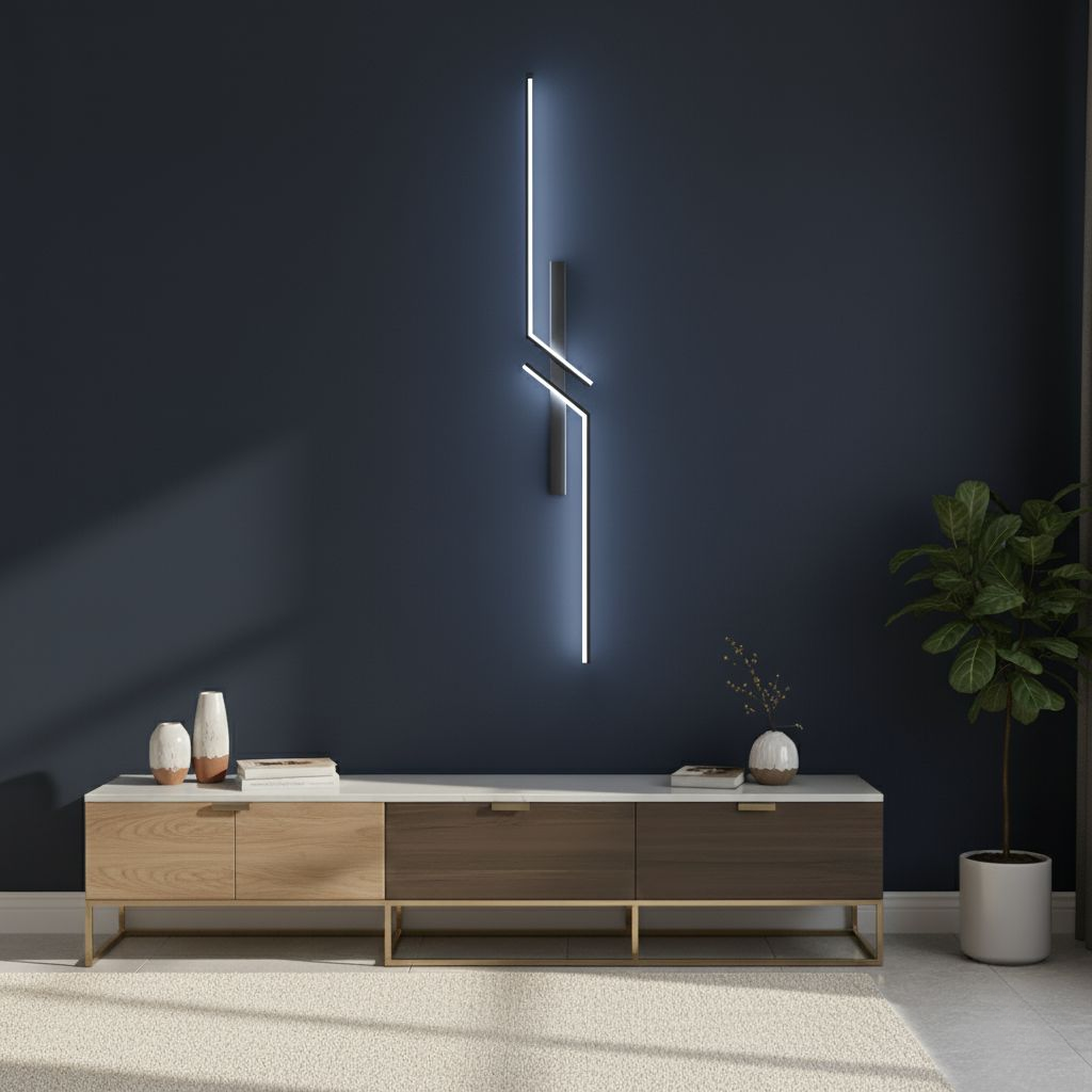 Moderne Vegglampe for Stue og Soverom