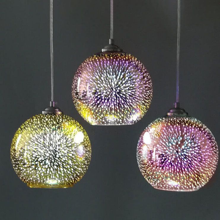 Moderne Pendellampe med Unikt 3D-Design for Hjemmet