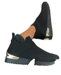 Kvinner Moderne Slip-on Joggesko – Komfort og Stil for Hverdagen