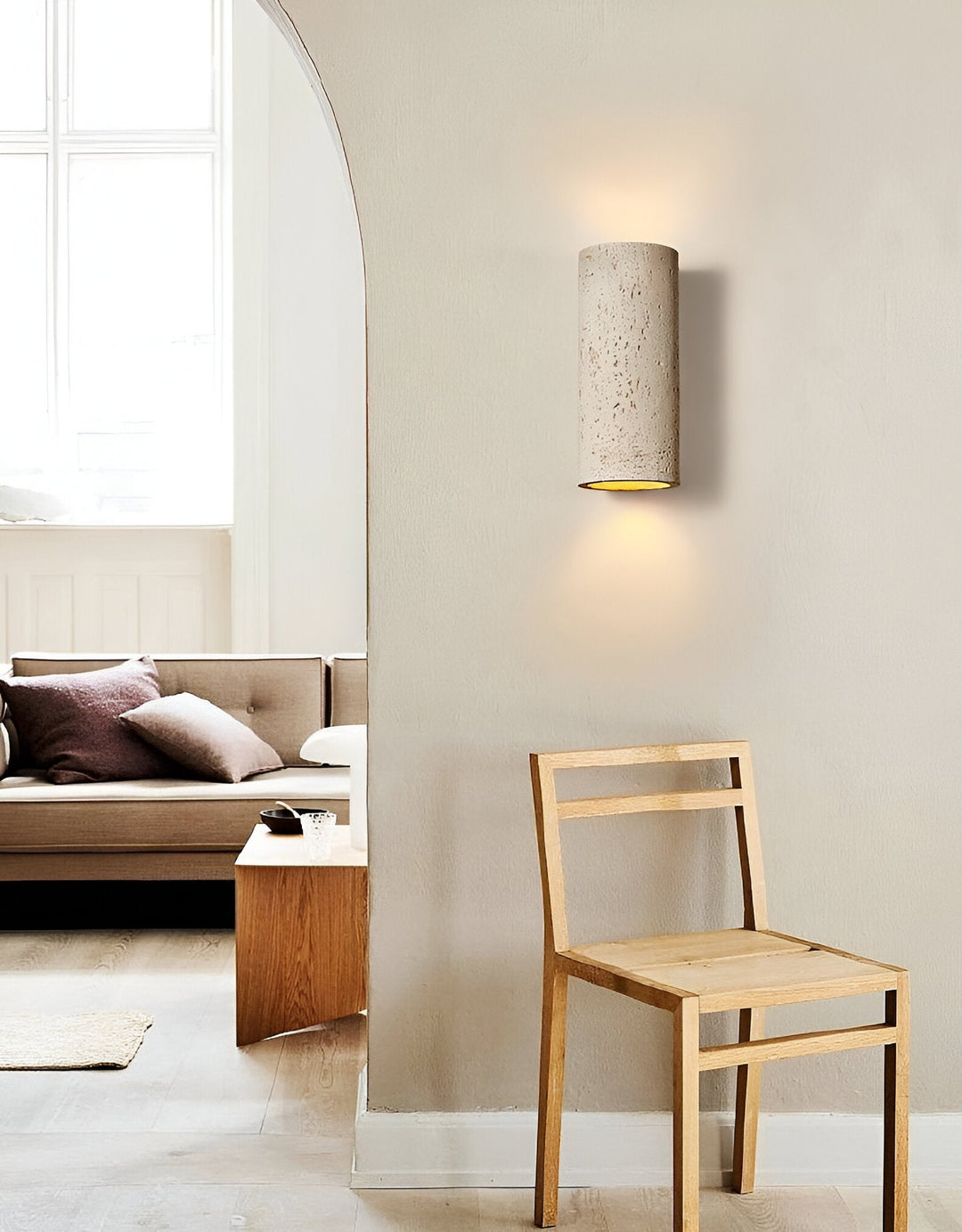 Moderne LED Vegglampe med Elegant Opp/Ned Belysning