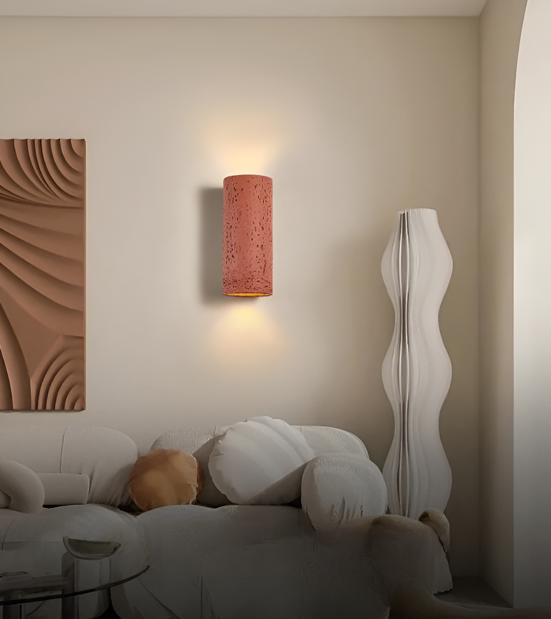 Moderne LED Vegglampe med Elegant Opp/Ned Belysning