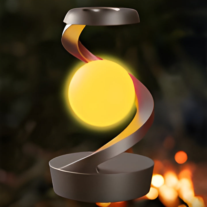 Moderne Svevende Lampe med Roterende LED og Trådløs Lading