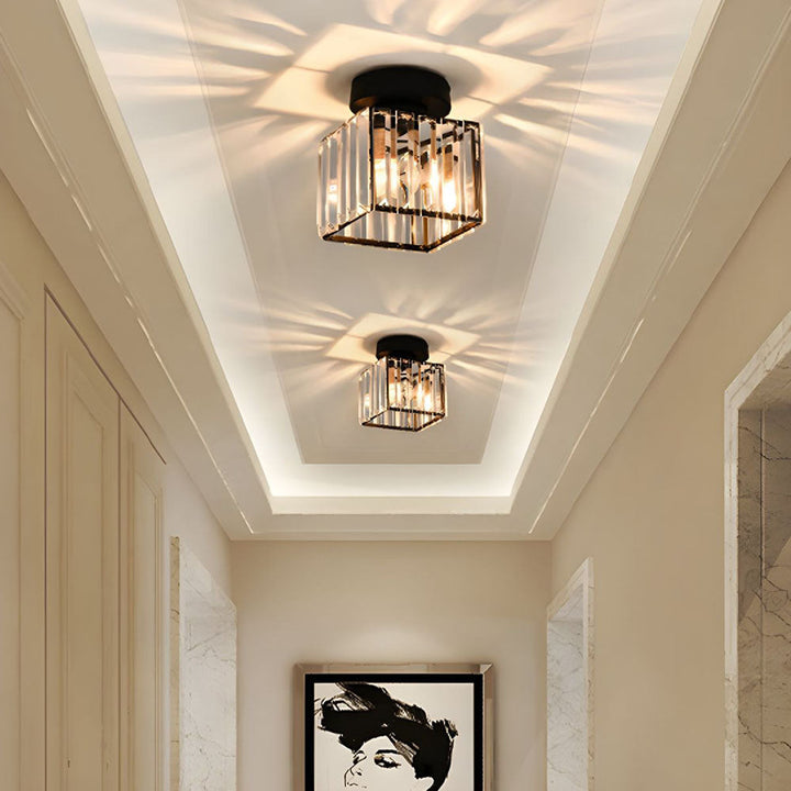 Moderne Taklampe – Elegant Design med Glitrende Detaljer