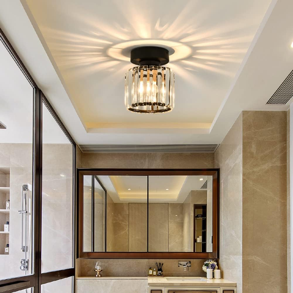 Moderne Taklampe – Elegant Design med Glitrende Detaljer