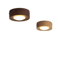 Taklampe med Varm LED & Elegant Valnøtt-Look