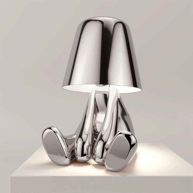 Trådløs Genopladelig Bordlampe med Justerbar Lysstyrke