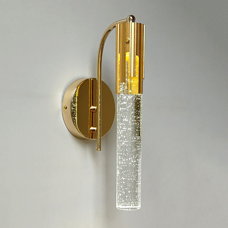 Moderne Vegglampe med Krystall Detaljer for Et Elegant Hjem