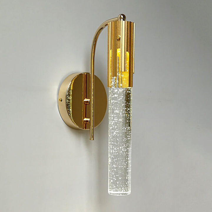 Moderne Vegglampe med Krystall Detaljer for Et Elegant Hjem