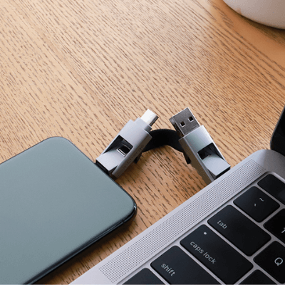 Universal 6-i-1 Multifunksjonell USB-Lader