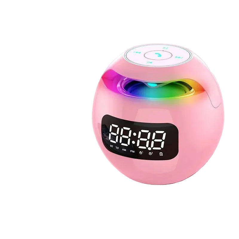 Multifunksjonell Vekkerklokke med Bluetooth Høyttaler