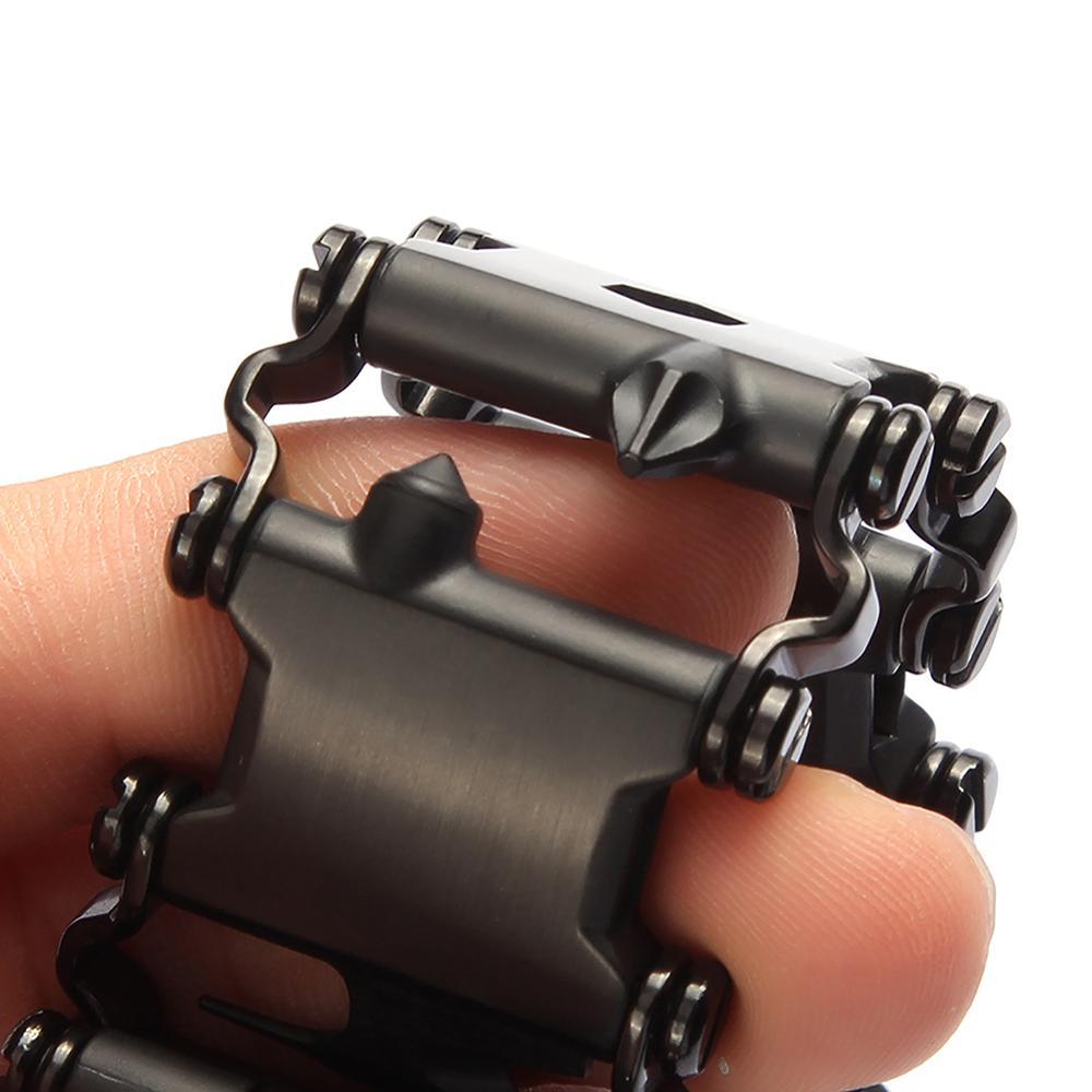 Unisex Multiverktøy Armbånd – 29 Funksjoner for Eventyr