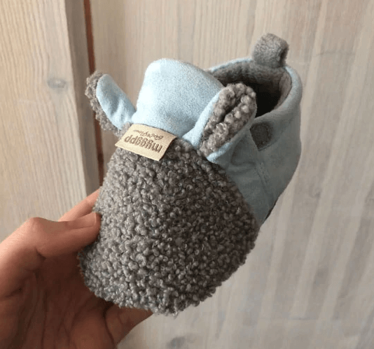 Myke Babysko med Lammedesign for Småbarns Første Skritt