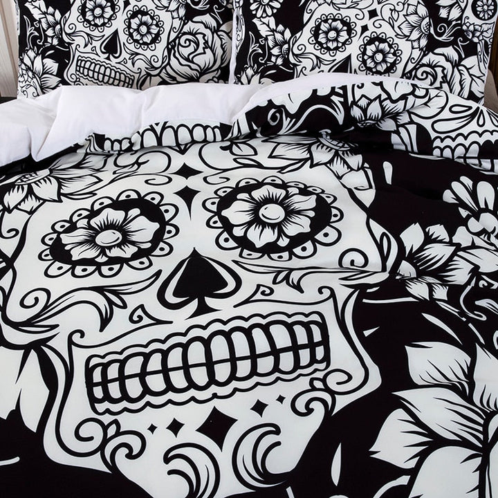 Unisex Skull Sengetøy – Unik Komfort for Sovetid