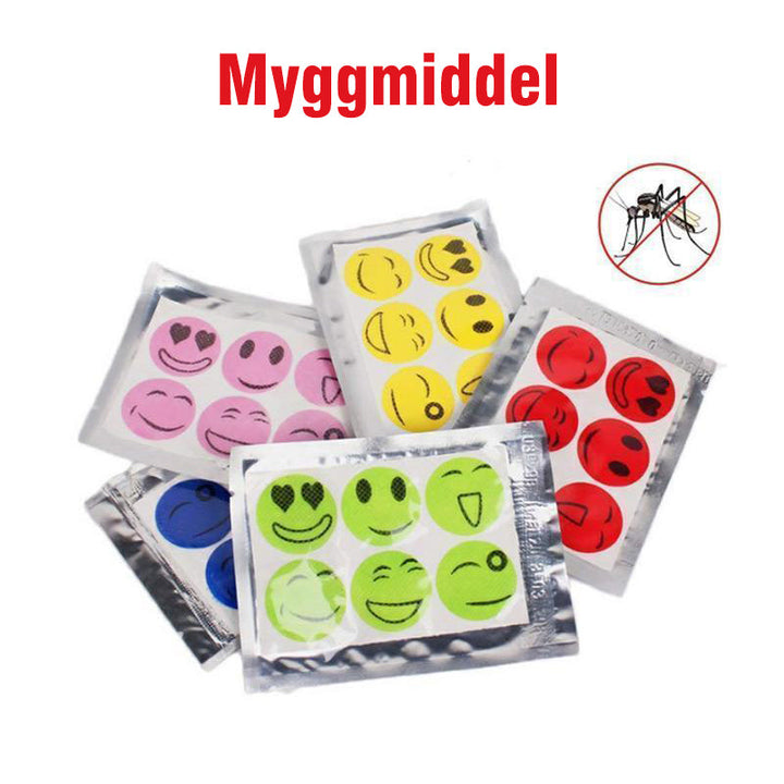 Myggavstøtende Plaster - Naturlig &amp; Sikkert | Ingen Kjemikalier