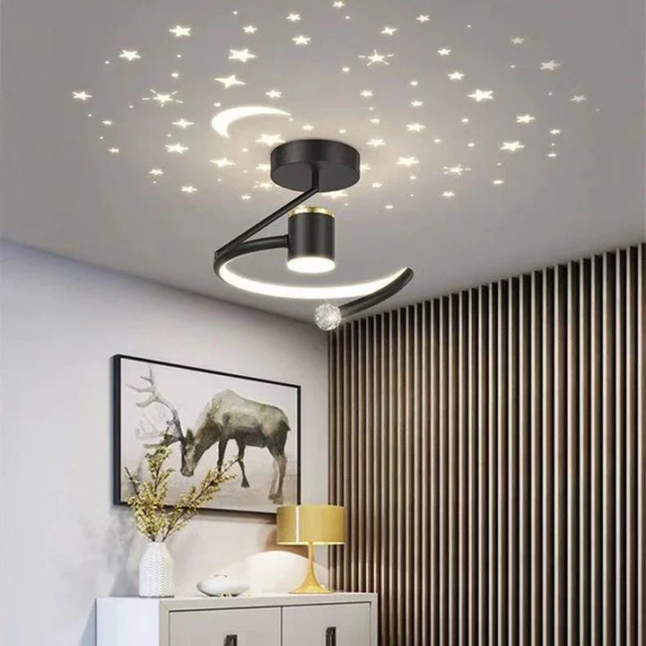Norvo LED Taklampe - Stjernehimmel Design - Barnerom og Stue