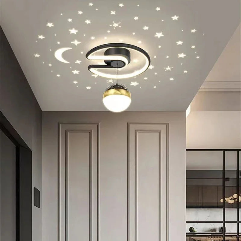 Norvo LED Taklampe - Stjernehimmel Design - Barnerom og Stue