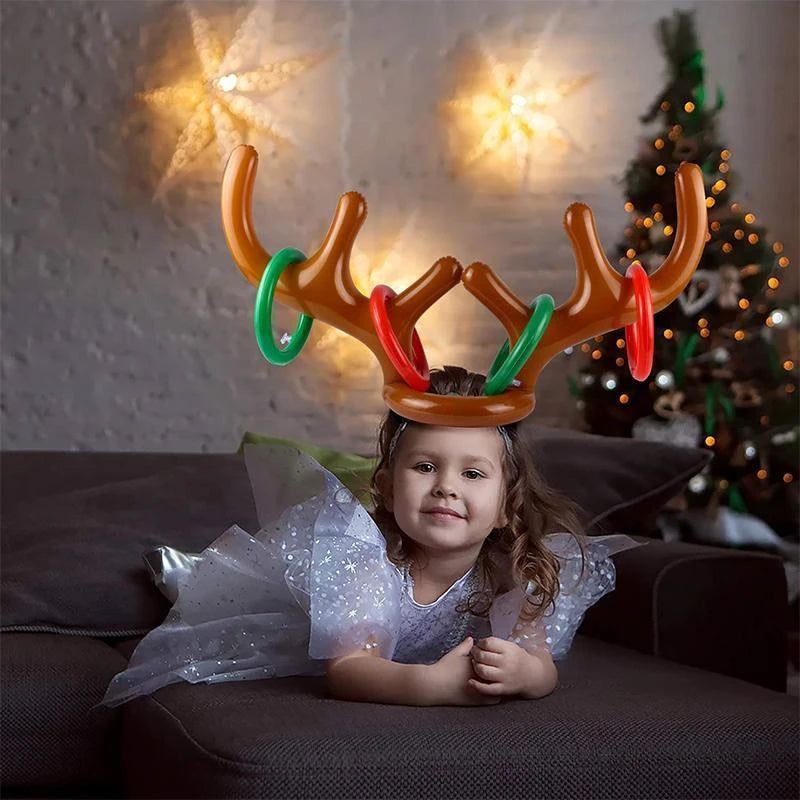 Oppblåsbart Julegevir Spill - Morsomt Ringkast for Fest