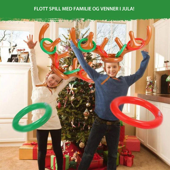 Oppblåsbart Julegevir Spill - Morsomt Ringkast for Fest