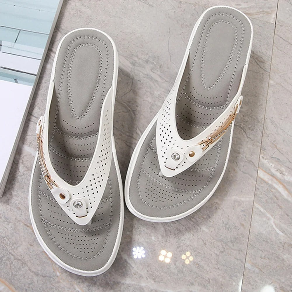 Ortopediske Flipflopsandaler for Kvinner – Komfort for Hele Dagen