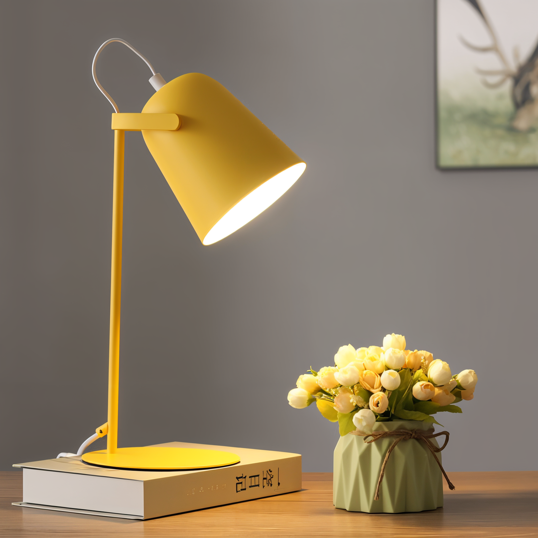 Pastell Macaron Skrivebordslampe – Justerbar Belysning