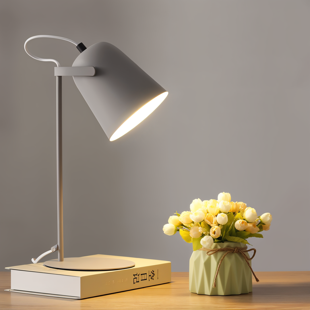 Pastell Macaron Skrivebordslampe – Justerbar Belysning