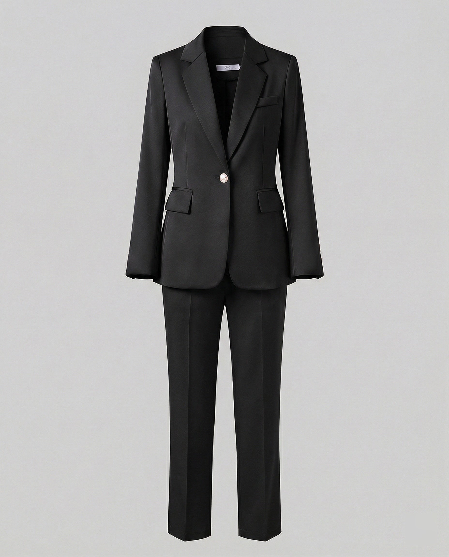Dame Todelt Buksedragt med Enkeltradet Blazer