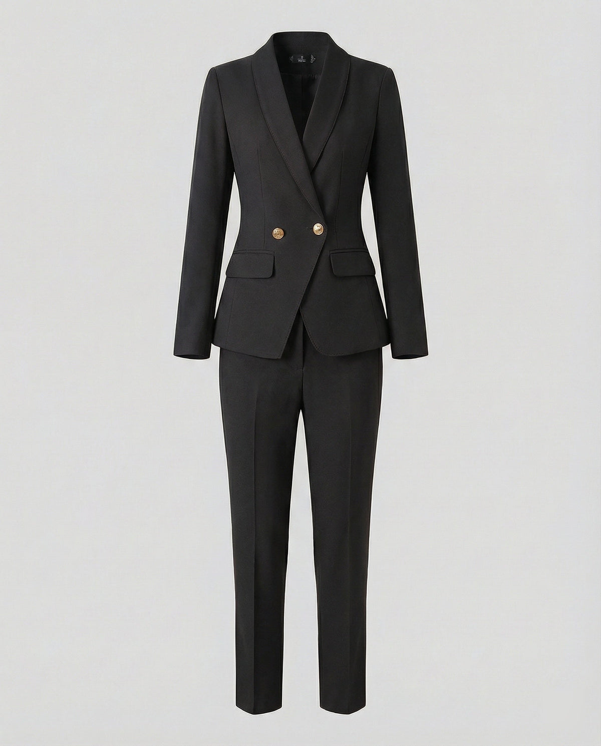 Dame Todelt Buksedragt med Enkeltradet Blazer