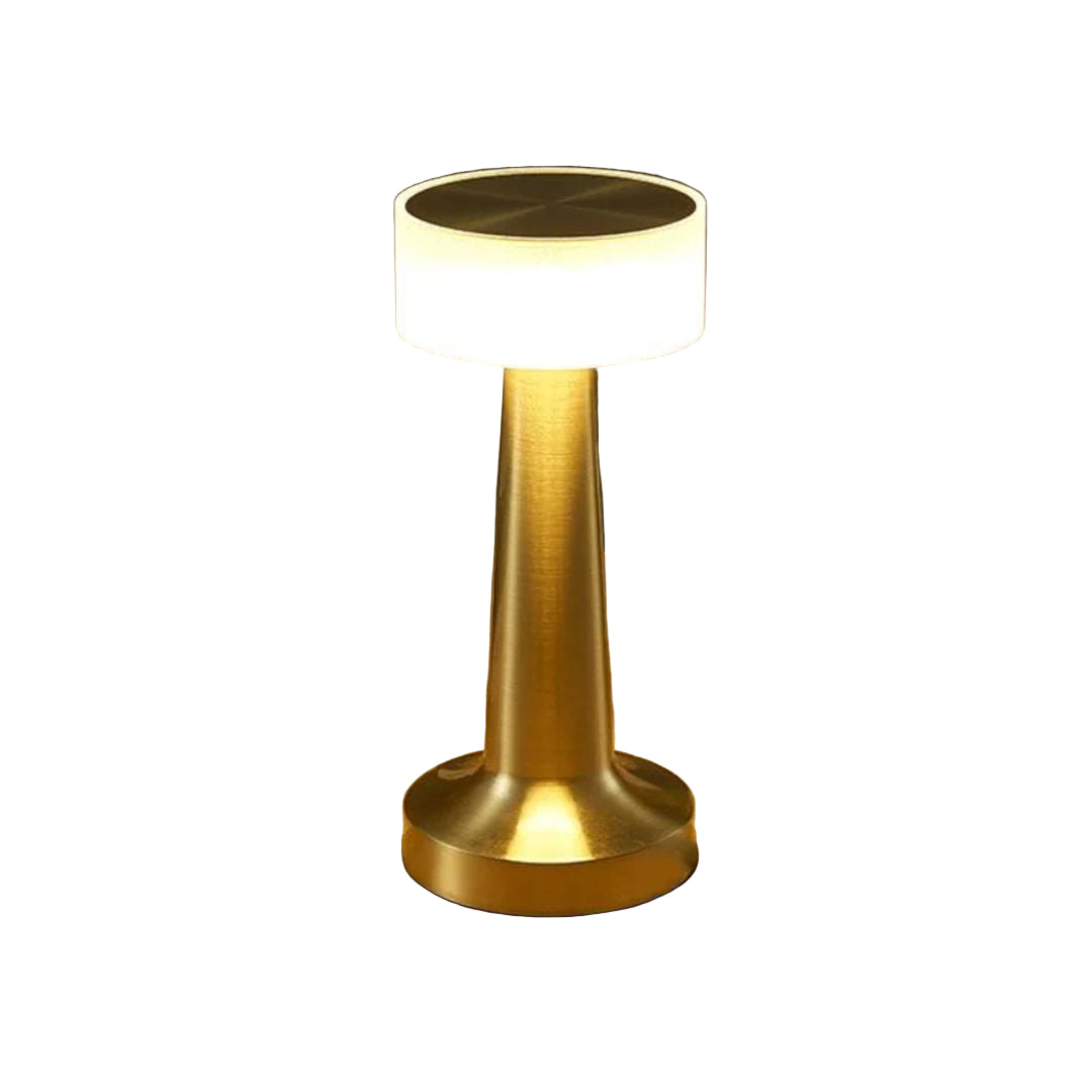 Retro Bordlampe – Dimbar Elegance for Hjem og Kontor