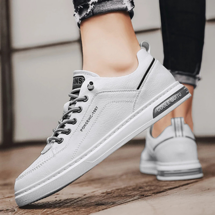Herre Sneakers Retro Inspirert Design Med Dempet Innersåle