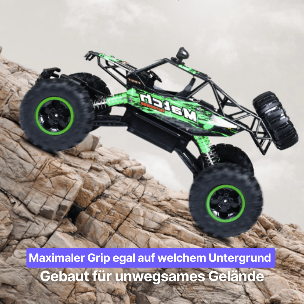 Robust RC Monstertruck 4x4 for Spennende Terrengkjøring
