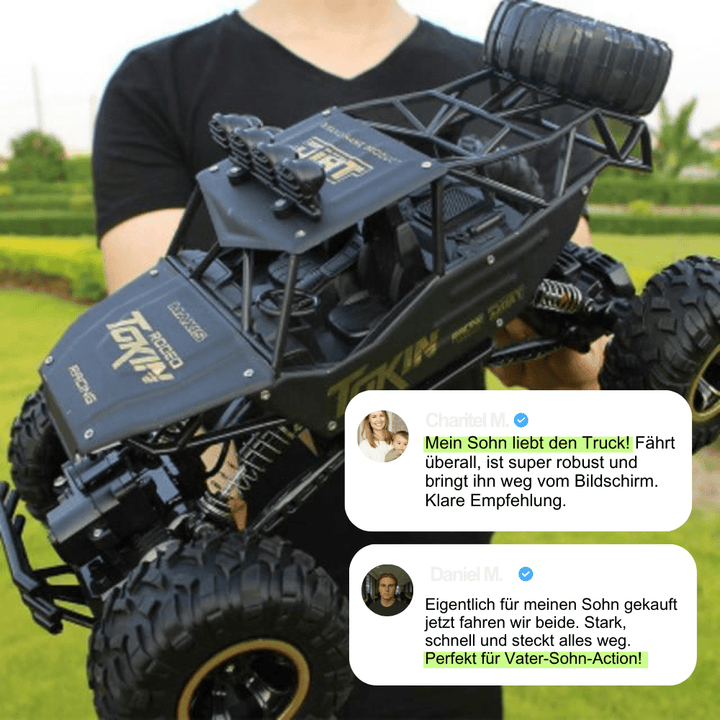 Robust RC Monstertruck 4x4 for Spennende Terrengkjøring