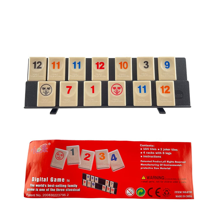Rummikub Familiebrettspill - Strategi og Taktikk for 2-4 Spillere