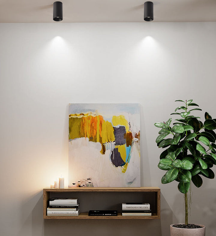 Moderne Runde COB Taklamper - Effektiv Belysning