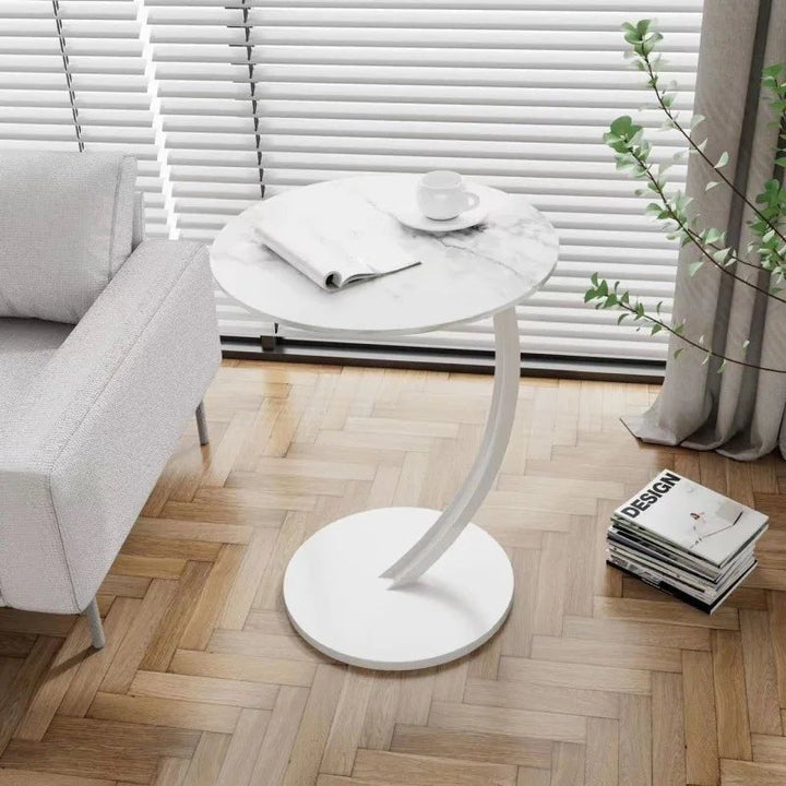 Rundt Sidebord – Moderne Design for Små Rom og Fleksibel Bruk