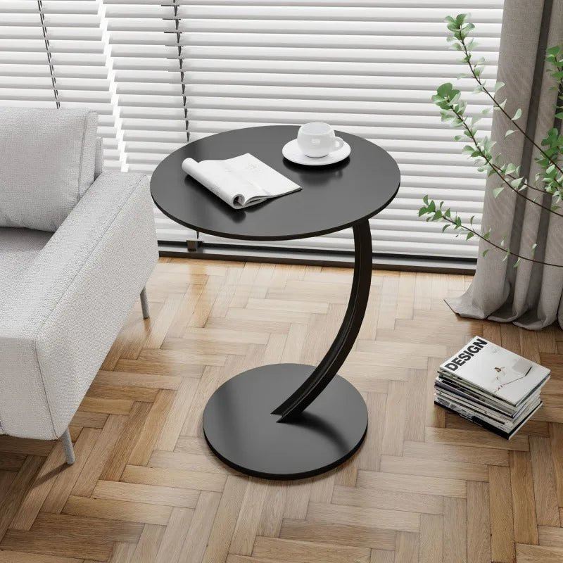 Rundt Sidebord – Moderne Design for Små Rom og Fleksibel Bruk