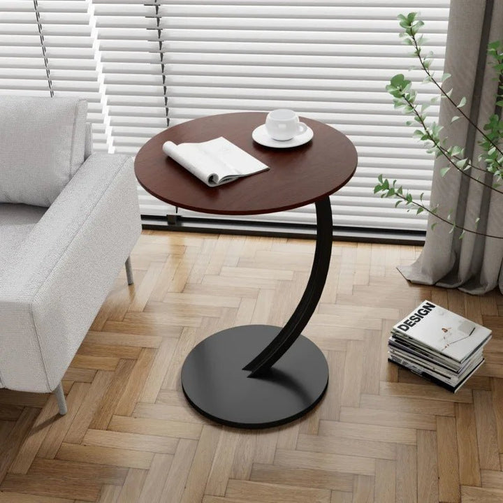 Rundt Sidebord – Moderne Design for Små Rom og Fleksibel Bruk