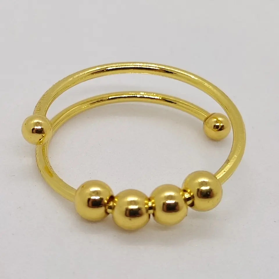 Kvinners Antistressring med Roterende Design for Fokus