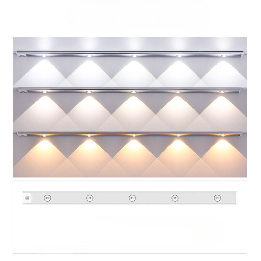 LED Lys Under Skap med Bevegelsessensor – Intelligent Belysning