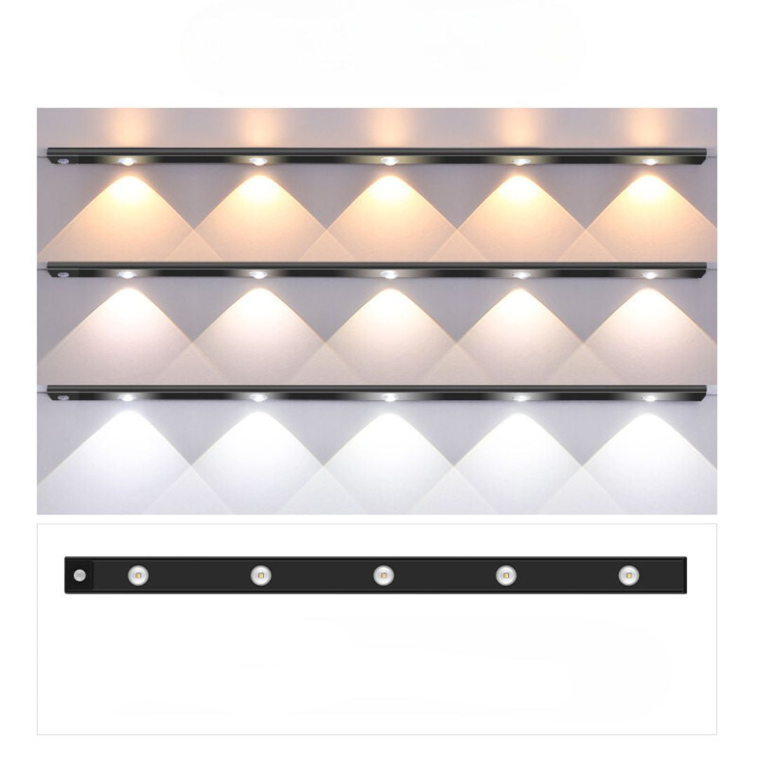 LED Lys Under Skap med Bevegelsessensor – Intelligent Belysning