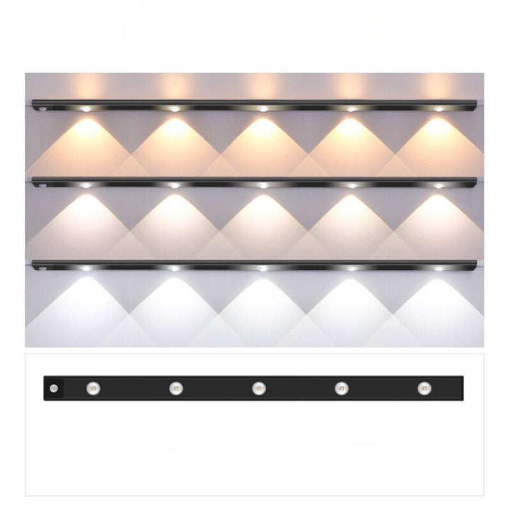 LED Lys Under Skap med Bevegelsessensor – Intelligent Belysning