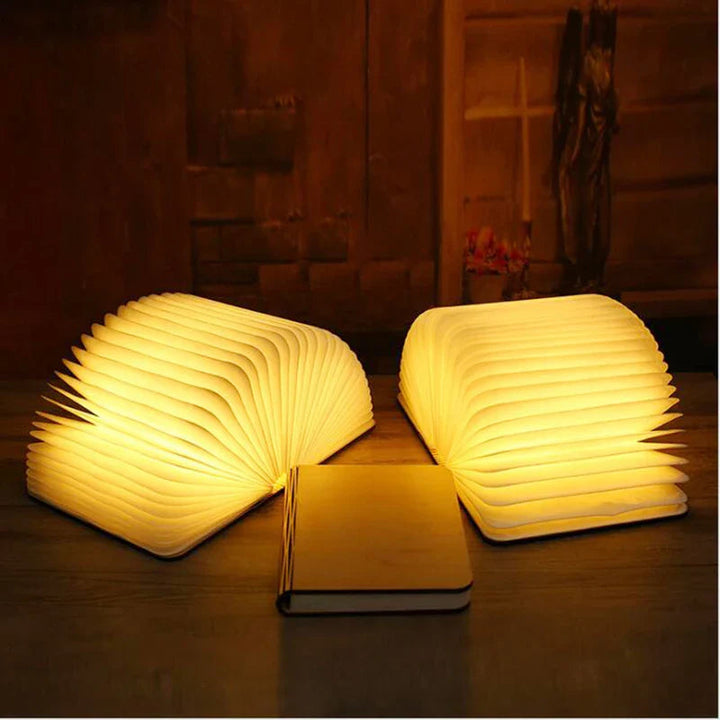 Sammenleggbar LED Boklampe for Optimal Lesekomfort