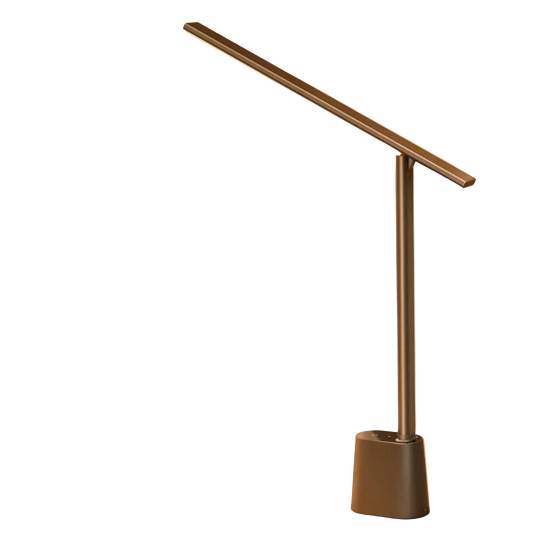 Sammenleggbar LED Bordlampe med Dimming – Ideell for Hjemmekontoret