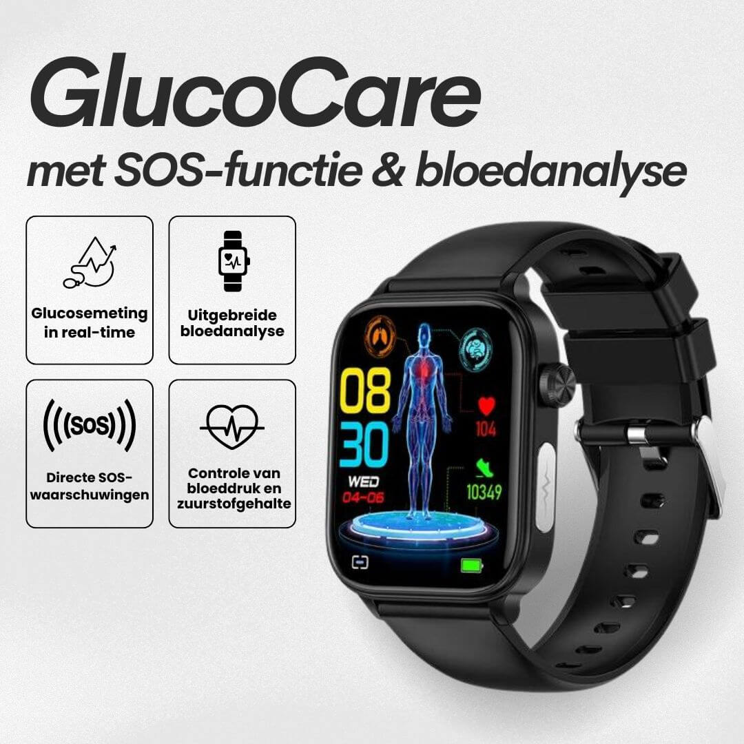 Senior Smartklokke med GPS og Helseovervåking