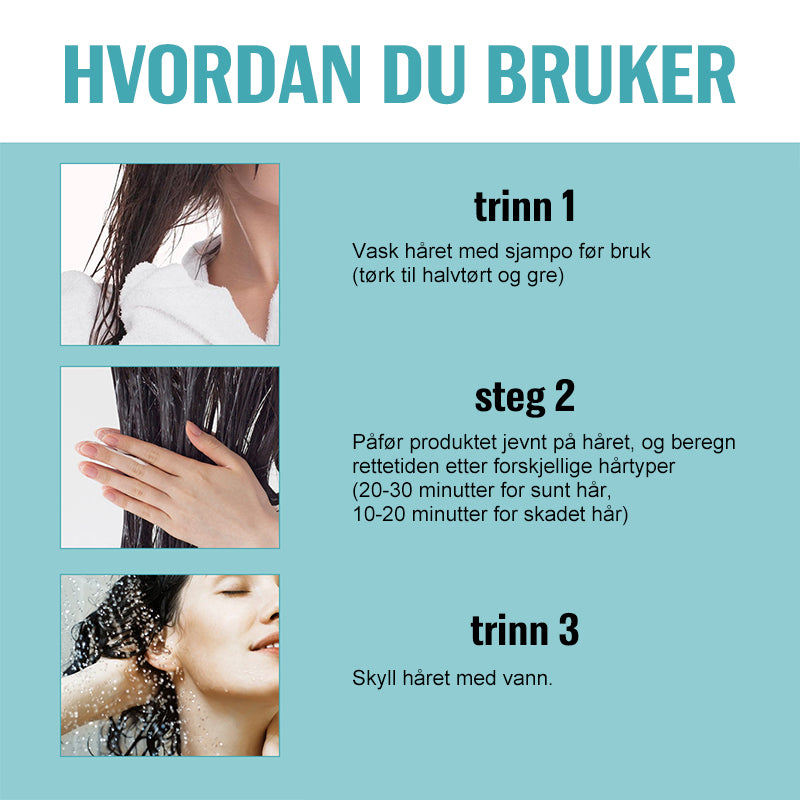 Silk &amp; Gloss | Hårrettingkrem uten varme