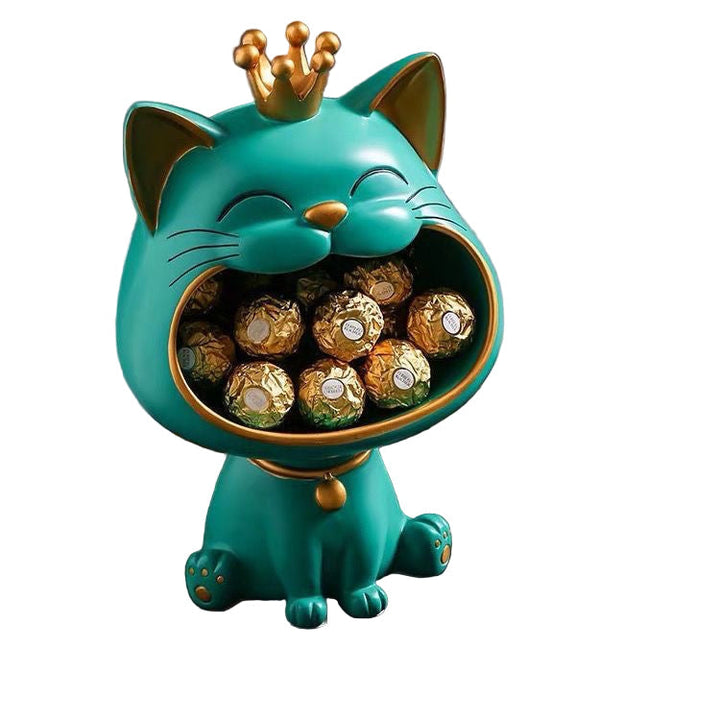 Lykke Katt Statue | Sjarmerende Hjemmedekor &amp; Kontor