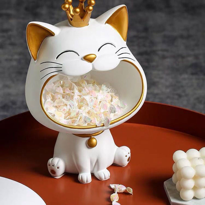 Lykke Katt Statue | Sjarmerende Hjemmedekor &amp; Kontor
